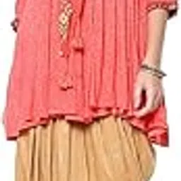 biba Women Embroidered Peplum Kurta Set-picture-11