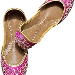 Authentic Punjabi Juttis Pure Leather Also Called Jooties and Mojaries, Check Size According to UK Shoe Size Chart-image-89