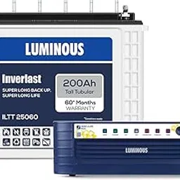 Luminous Inverter & Battery Combo (Hercules 1600 Square Wave 1500VA/12V Inverter with ILTT25060 Tall Tubular 200Ah Battery) for Home, Office & Shops-picture-20
