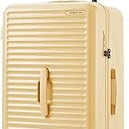 samsonite Red TOIIS Blossom Expandable 74 Cms Polycarbonate Hard Sided 8 Wheel Spinner Trunk Luggage/Suitcase/Trolley Bag (Golden Haze) (Double Wheel), Yellow-picture-16