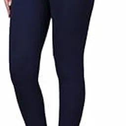 Women's Super Stretchable Cotton Full Length Leggings | Regular Fit Churidar Leggings for Women & Girls-image-5