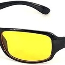 az cart Night Driving Clear Vision Sunglasses for Men and Women Night Anti Glare 100% UV Protection Glass for Men and Women-picture-49