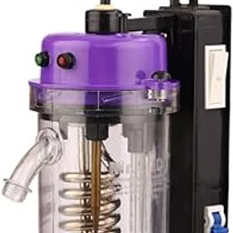 Mr.SHOT 2.O Vikram - Winner|Non-Flammable Wall Transparent|India'S 1St Polycarbonate Body Instant Water Heater Exclusively for Bathing|Dual Thermostat|Built With 16A Switch & Mcb|Voilet-picture-33