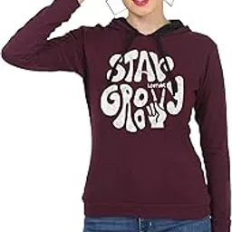 ayvina Women’s Graphic Printed Cotton Hoodie – Stylish Sweatshirt, Casual Winter Wear for Girls & Ladies,Casual Wear Hoodie for Women-Pack of 1-picture-23