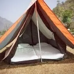 AJ India 2 Persons Camping Tent Waterproof Spacious Outdoor Tent House for Camping Durable Tent House for Camping, Perfect for Your Next Adventure Red-image-11