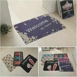 HEAVENGLOW Welcome Doormat Door Mat Entrance Floor Area Rug Bathroom Carpet Decor ##3-picture-25