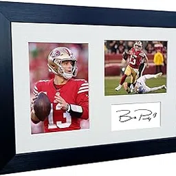 Brock Purdy San Francisco Super Bowl Autographed Signed 12x8 A4 Photo Photograph Picture Frame Football Poster Gift-picture-30