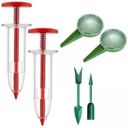 BNF® 5xHandheld Seeds Dispenser Garden Seedling Tool Sower Seeder Tool for Garden Red and Green|Home & Garden | Yard Garden & Outdoor Living | Gardening Supplies-image-65