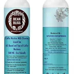 Bean Bliss® Milk Line Cleaner 500ml – Eco-Friendly Cleaning Liquid for Coffee & Espresso Machines | Eliminates Milk Residue | Prevents Blockages | Boosts Performance & Machine Life image 1