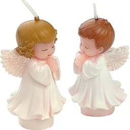 Baby Shower Cake Toppers Birthday Candles Decorative Party Candles Little Angel Baby Shower Candle Gift Set (Set of 2)-picture-16