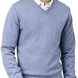 woods Men Wool Round Neck Sweaters | Bgreen | PO189 image 1