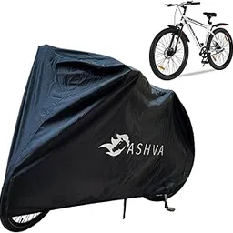 ASHVA Stylish Bicycle Cover, WaterResistant, UV Protection, Heat Resistant & DustProof, Ultimate Protection for Your Bicycle, Compatible with all Model's, Black-picture-24