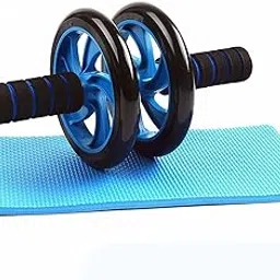 Ab Exerciser,Gym - Multipurpose Fitness Equipment for Men and Women Dual Wheel AB Roller - for Core Abdominal Workouts and Belly Fat Burner-picture-30