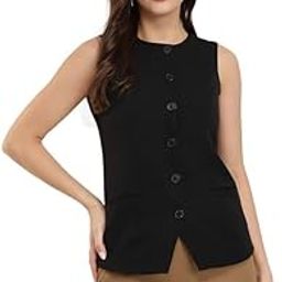 fablestreet Princess Line Waistcoat - Black-picture-23