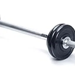 Amazon Brand - Symactive Cast Iron powdered Coated Adjustable Dumbbells with Connector 10 Kg to 50 Kg (10Kg, Black)-image-46