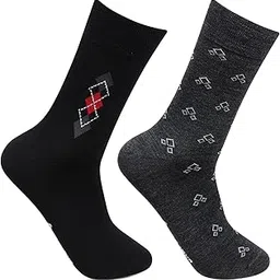 bonjour Men's Premium Woolen Crew Socks - Pack Of 2, Multicolour, Free Size (BRO21920)-picture-17