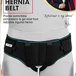 Life Wear Hernia Belt, Comfortable Compression for Reducible Inguinal Hernia Pain Relief, Anatomically Designed Hernia Brace With Soft Padding and Adjustable Pads, Size (L)-picture-26