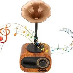 Retro Portable Stereo RadioSpeaker with Rechargeable Battery, Excellent Reception, Impressive Sound Quality for Music Experience-picture-10