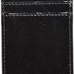sassora Premium Patent Leather Unisex RFID Money Clip (Black)-picture-32
