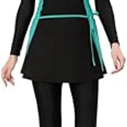 bosky Women's Swimwear Frock Style Front Zipper Swimwear for Girl and Women, Nylon Lycra 4 Way Stretch-picture-55