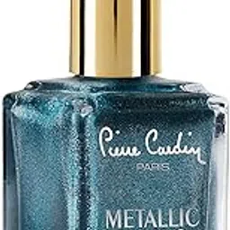 Pierre Cardin Paris Metallic Nail Paint, Shining, Petroleum Blue 121, Long Lasting Luxury Polish with Perfect Tenacity, Cruelty-Free, Vegan, Eco-Friendly, Non-Toxic Formula-picture-34