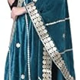 rosolly Women's Velvet Gotta Patti Dupatta-picture-44