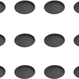 Ugaoo UV Treated Gardening Plastic Tray (Plate/Saucer) for Pots - 4 inch, Black Color, Set of 12 | Tray for Plants Pot for Indoor Home Decor & Outdoor Garden & Balcony-picture-21