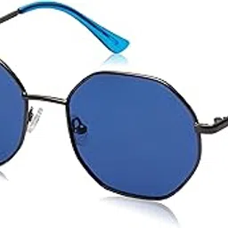 fastrack Blue Round 100% UV protected Sunglasses for Women-picture-36