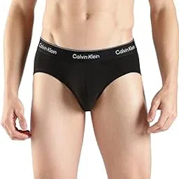 calvin klein Black Solid Mid Rise Briefs - Pack of 3-picture-38