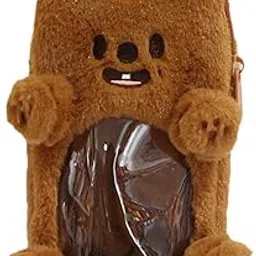 calandis ™ Plush Photocard Holder Portable Protector Hanging Decoration Protective Case Brown Bear | Wallets | Womens Accessories-picture-11