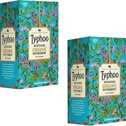 Typhoo Refreshing Organic Peppermint Tea with Pure Peppermint (Pack of 2)-picture-23