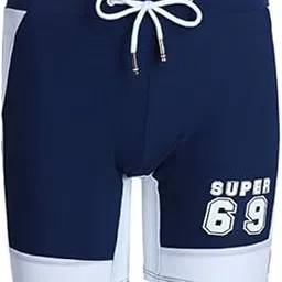 Swimwear Swimwear Boxer Briefs Sunga Beach Surf Short-Blue-Large-picture-51