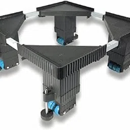 Yemark Big Height Heavy Duty 24 Wheel Adjustable Top Load Washing Machine Stand/Trolley, Dishwasher,Refrigerator Stand (Minimum Size - 36cm x 36cm, Maximum Size 76cm x 76cm)-image-61