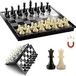Toytonic Magnetic Travel Chess Board Game Set Folding Portable Case for Kids and Adults-picture-22