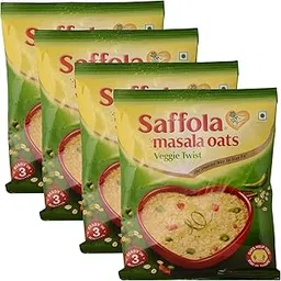 Saffola More Combo Oats Veggie Twist, 40G (Pack of 4) Promo Pack-picture-42