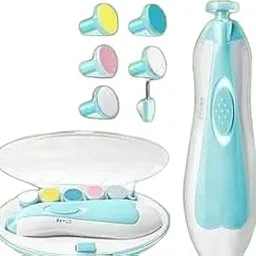 Baby Electric Nail Trimmer for Baby Nail Cutter for New Born Baby with 6 Grinding Heads Automatic Set Safe Nail Trimmer Kit for Kids Toddler Toes and Fingernails(Multicolor KIT) Nil Exporttanza-P3866-picture-14