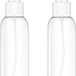 HUNCHA Transparent Empty Refillable Reusable Ultra Fine Mist Spray Bottle Atomizer, Mist Pump For Beauty, Personal Care Bottle, Face-Hair Moisturizing, Plants, Electronic Gadgets, Cleaning, Pack of 2-picture-46