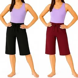 Women's Loosefit Yoga Pants for Girls 2Pack-picture-16