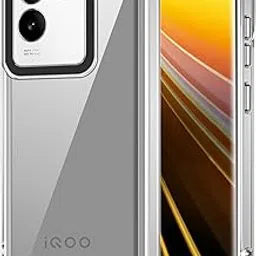 Zapcase Back Case Cover for iQOO Z7 Pro 5G | Compatible for iQOO Z7 Pro 5G Back Cover | Case Cover with Camera Protection | (TPU + PC | Transparent)-picture-70
