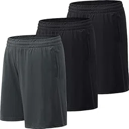 KBNBJ Men's Cotton Lycra Stretchable Shorts Pack of 3 – Lightweight, Flexible Athletic & Casual Multipack Shorts for Men-picture-11