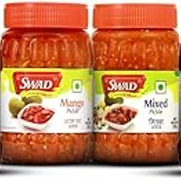 Swad Mixed Pickle Combo Pack – 4 Flavours | Mango Pickle 250g, Mixed Pickle 250g, Gorkeri 280g & Sweet Lime Pickle 280g | Traditional Taste & Authentic Recipe-picture-26