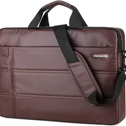 Probus Traveller Business Laptop Sleeve Sling Bag with Shoulder Strap for 13.3/15.6 inch Laptop (Brown, 15.6 Inch)-picture-23