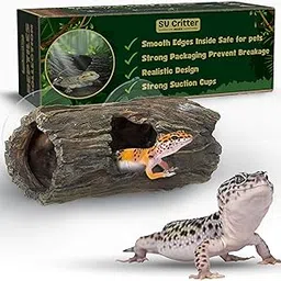 Leopard Gecko Hide, Reptile Hideout - Crested Gecko Hide, Gecko Hides, Small Reptile Hide, Reptile Tank Hides, Lizard Hides, Crested Gecko Tank Accessories-picture-23