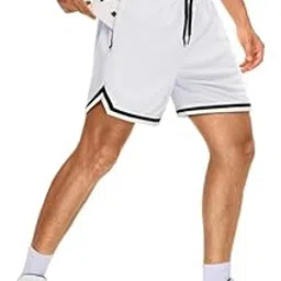 kg3 Mens Long Basketball Shorts with Zip Pockets - Athletic Gym Workout Sport Shorts Quick Dry Lightweight-picture-26