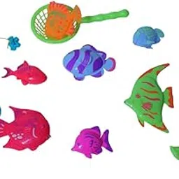 Fishing Magnetic Toy Set for Kids – Pretend Play Interactive Fish Game with Rod, Shark & Sea Animals | Baby Toys for 3-5 Years Boys & Girls | Indoor Aquarium Catching Activity (Multicolor)-picture-13
