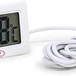 DGARYS Thermometer For Freeze Mini LCD Digital Thermometer Sensor Wired for Room temperaure, fridges | Indoor Outdoor Portable Pocket LCD Electronic Temperature Meter-image-50