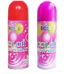 QinPin Color Snow Spray 50g Pack of 2 Holi Christmas Wedding Party Birthday Festival Fun Spray for Events and Celebrations Indoor Outdoor Use-picture-24