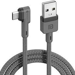 Portronics Konnect L 1.2Mtr, Fast Charging 3A Micro USB Cable with Charge & Sync Function (Grey)-picture-48