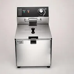Professional Stainless Steel Electric Deep Fryer | 8L, 2.85KW | Commercial Fryers for Deep Fry and Home Use | Auto Cut Temperature (60-200°C) | Best Machine for French Fries, Chicken Fries-image-0