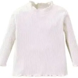 Trendy Girls Cotton Blend Top & Tunic White 9-10 Years-image-53
